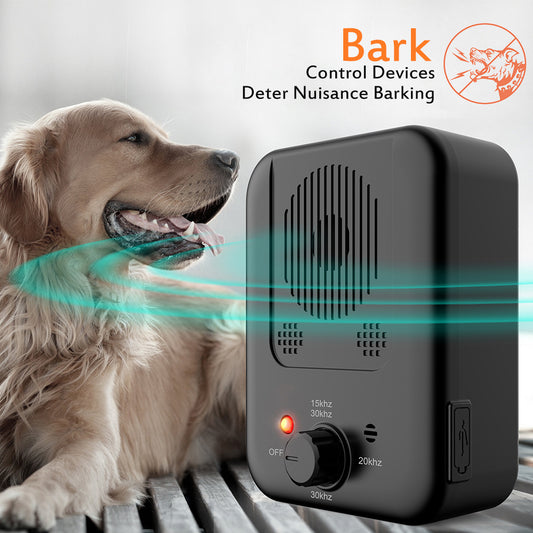 Ultrasonic Anti-Bark Device for Dog Training and Bark Control. - Pet Paradise