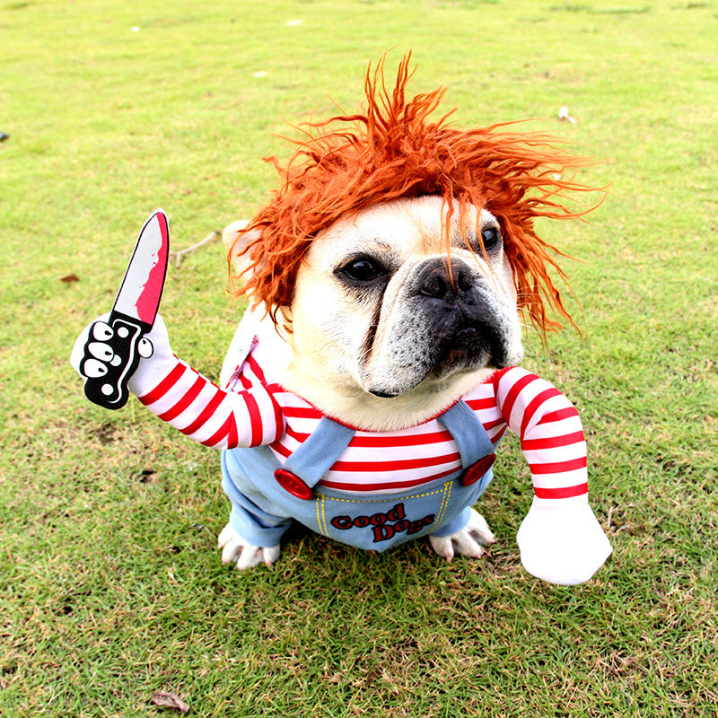 Adjustable Halloween dog costume for cosplay, parties, and gatherings. - Pet Paradise