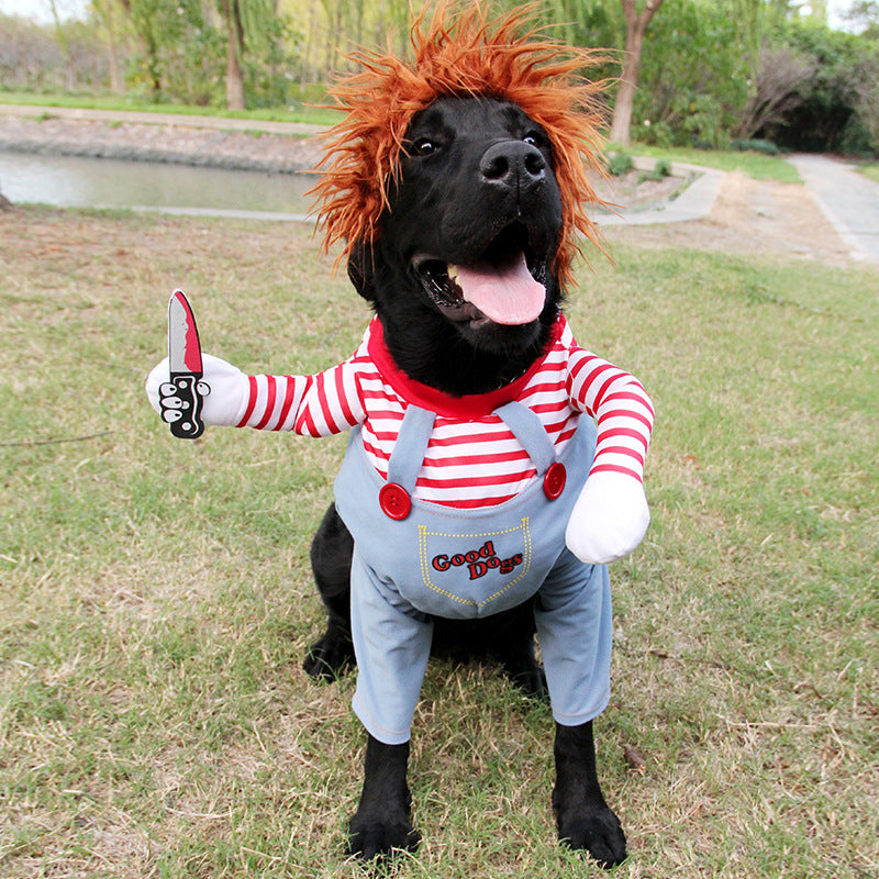 Adjustable Halloween dog costume for cosplay, parties, and gatherings. - Pet Paradise