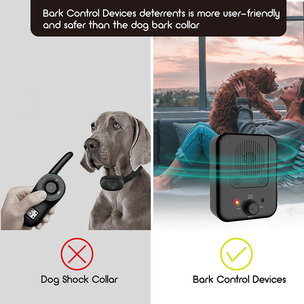 Ultrasonic Anti-Bark Device for Dog Training and Bark Control. - Pet Paradise