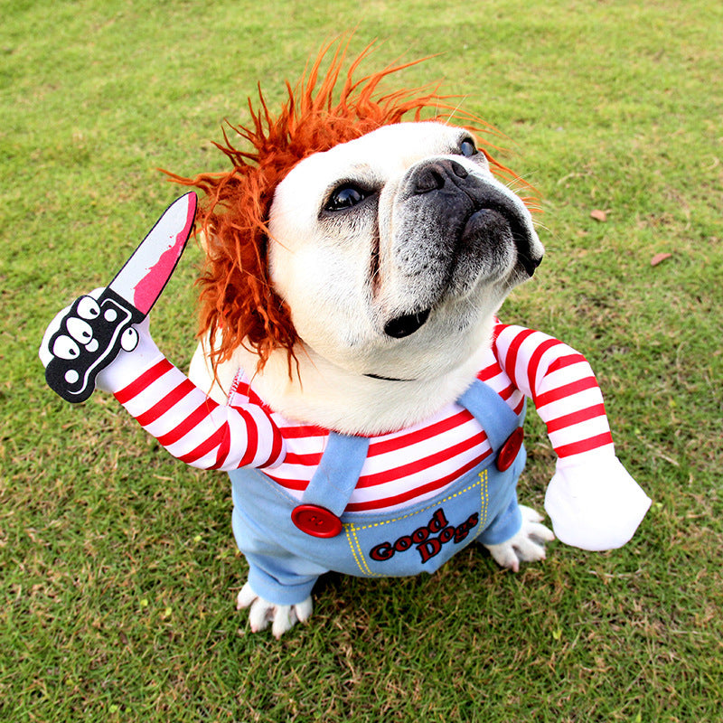 Adjustable Halloween dog costume for cosplay, parties, and gatherings. - Pet Paradise